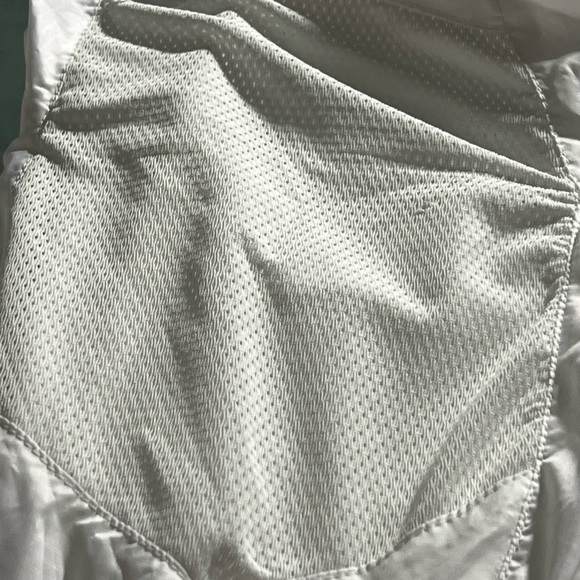 Marmot Spring Jacket white with orange trim and zippers size xl - Picture 9 of 10